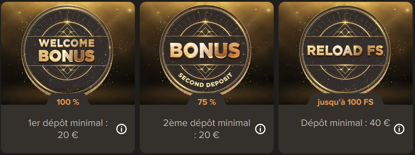 Interface du bonus Solcasino affichée sur un smartphone